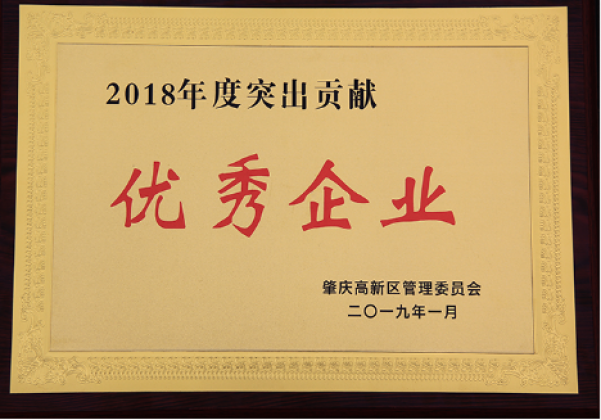喜讯！肇庆宏旺荣获高新区“优秀企业”表彰！